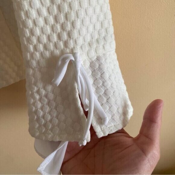 Joesph Ribkoff Blazer Jacket Woman 14 Textured Double Breasted Preppy 191473 - Picture 7 of 16